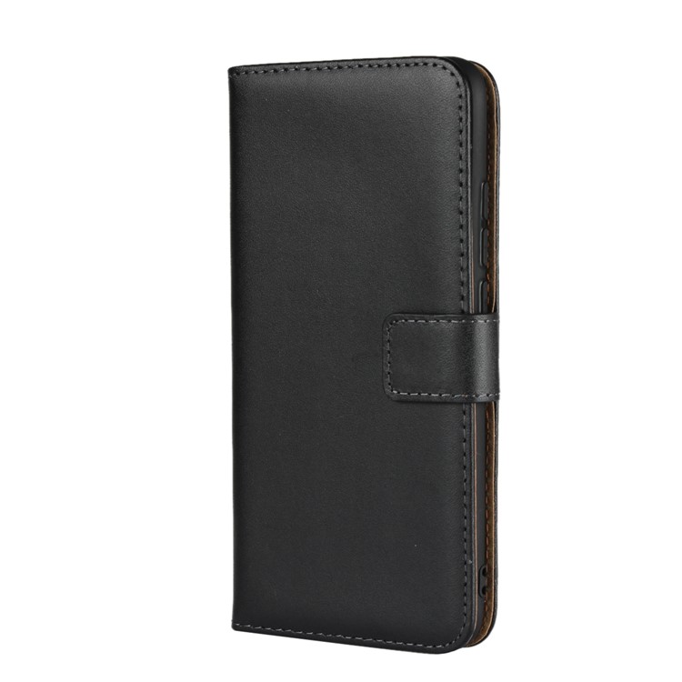 Genuine Leather Wallet Stand Phone Case for Xiaomi Redmi S2 / Redmi Y2 - Black-2