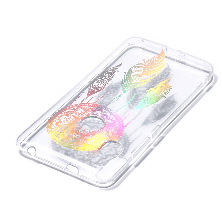 Colorful Laser Carving IMD Patterned Flexible TPU Case for Xiaomi Redmi S2 / Y2 - Dream Catcher-3