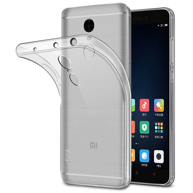 IMAK Stealth Case Clear 0.7mm TPU Skin Cover for Xiaomi Note 4-1