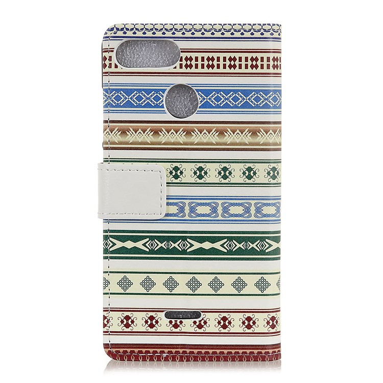 Pattern Printing PU Leather Magnetic Cell Phone Cover for Xiaomi Redmi 6 (Dual Camera: 12MP+5MP) - Bohemian Pattern-2