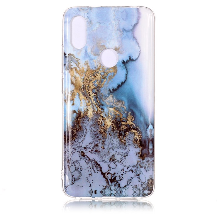 Pattern Printing Marble IMD TPU Phone Shell for Xiaomi Redmi S2 / Redmi Y2 - Lava Pattern-2