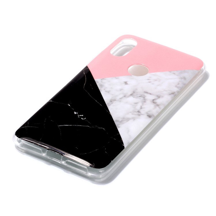 Pattern Printing Marble IMD TPU Cell Phone Case for Xiaomi Redmi S2 / Redmi Y2 - Geometric Pattern-3