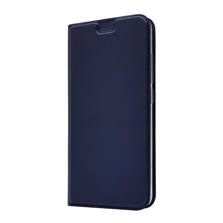 Auto-absorbiert PU Leder Kartenhalter Fall Mit Ständer Für Xiaomi Redmi 6a (einzelne 12MP Rückfahrkamera) - Dunkelblau-6
