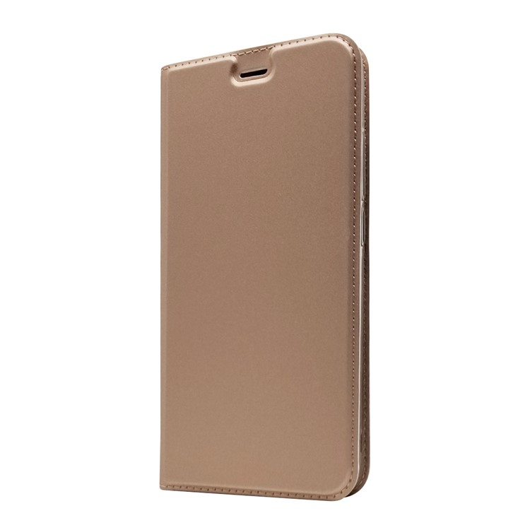 Auto-absorbed Stand Card Holder Leather Phone Cover for Xiaomi Redmi S2 / Y2 - Rose Gold-7