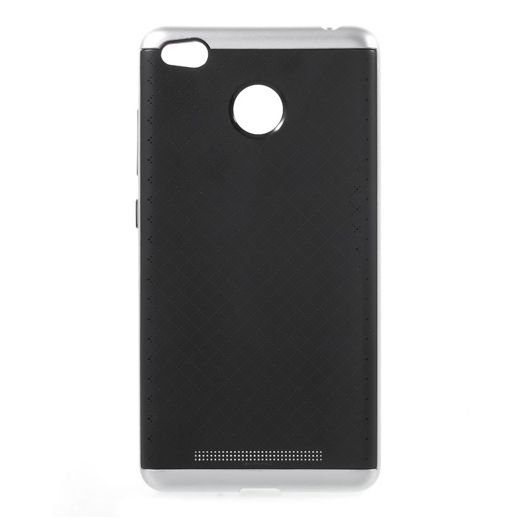 ipaky pc frame tpu back hybrid for xiaomi redmi 3s silver tvc mall ipaky pc frame tpu back hybrid for xiaomi redmi 3s silver tvc mall