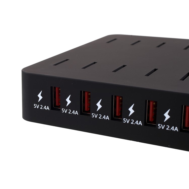 Wholesale 96W/2.4A Desktop 8 Ports USB Charging Station Rapid Charge Dock [CE/FCC/RoHS Certified