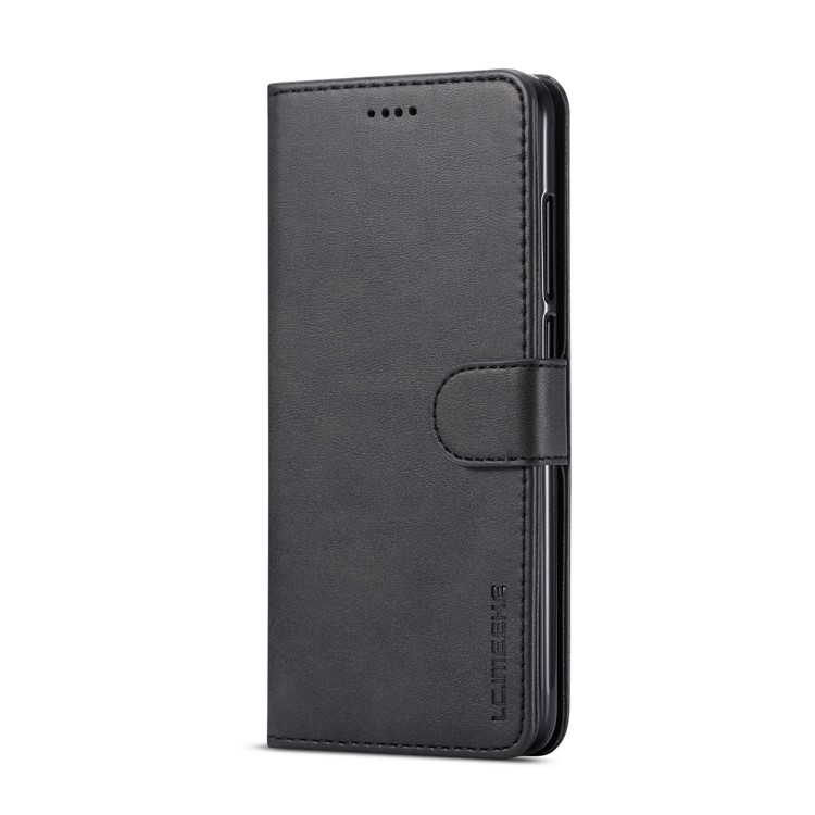 LC.IMEEKE Wallet Stand Leather Mobile Phone Cover for Xiaomi Redmi Note 5 / Redmi 5 Plus - Black-2