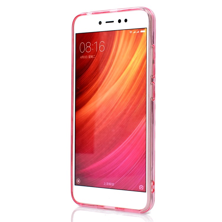3D Diamond Grain Soft TPU Phone Case for Xiaomi Redmi Note 5A Prime/Redmi Y1 (India) - Pink-6