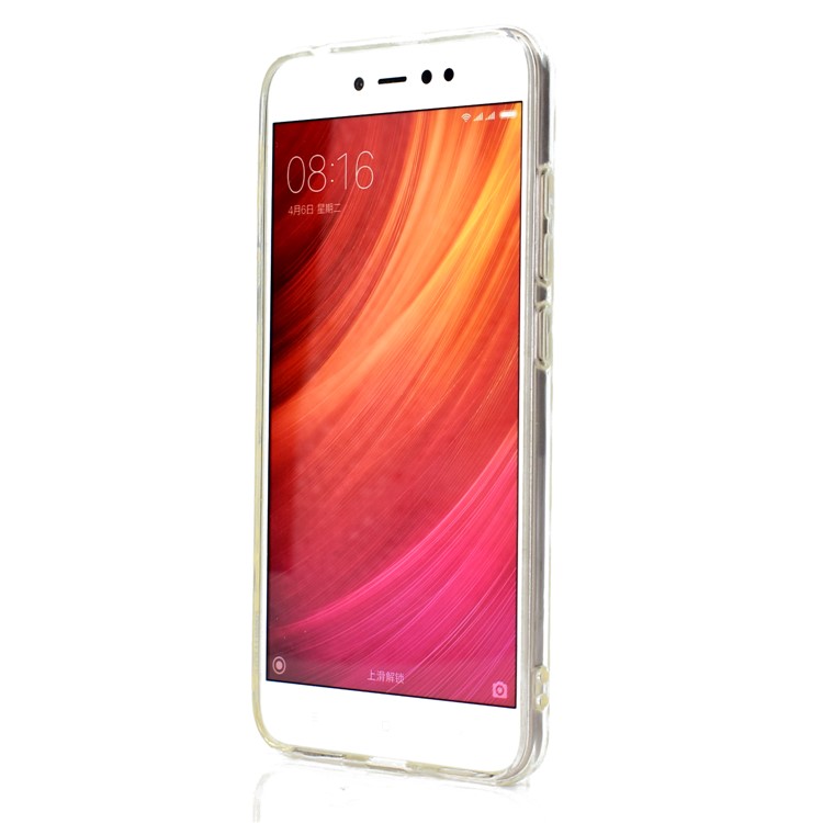 3D Diamond Grain Soft TPU Case Accessory for Xiaomi Redmi Note 5A Prime/Redmi Y1 (India) - Transparent-6