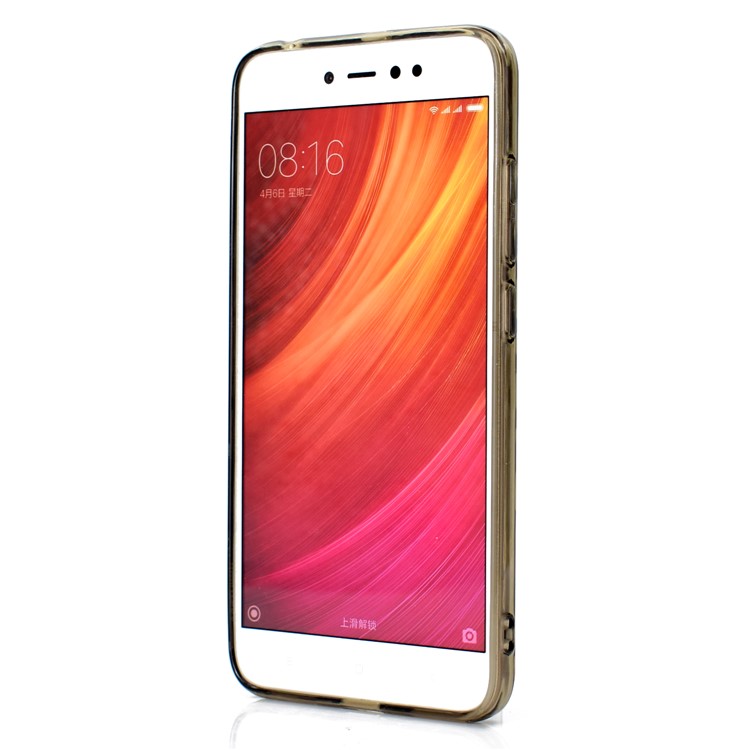 3D Diamond Grain Soft TPU Phone Shell for Xiaomi Redmi Note 5A Prime/Redmi Y1 (India) - Grey-6