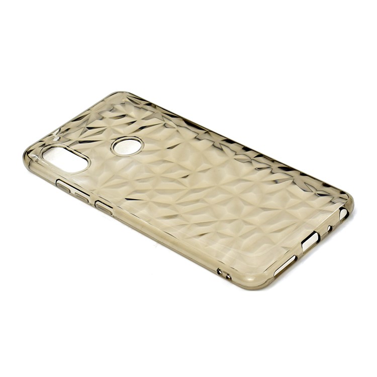 3D Diamond Grain Soft TPU Shell for Xiaomi Redmi Note 5 Pro (Dual Camera) / Redmi Note 5 (China) - Grey-2