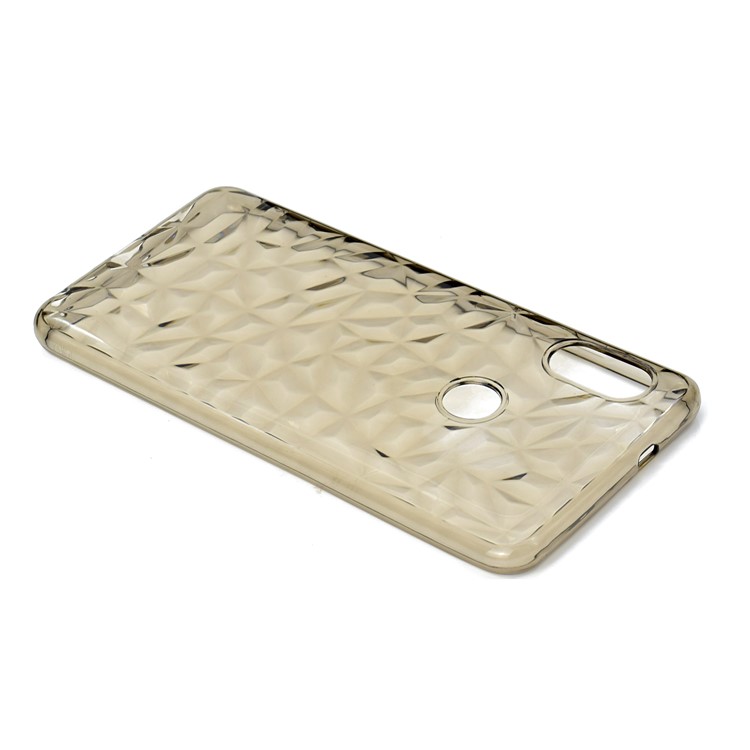 3D Diamond Grain Soft TPU Shell for Xiaomi Redmi Note 5 Pro (Dual Camera) / Redmi Note 5 (China) - Grey-3