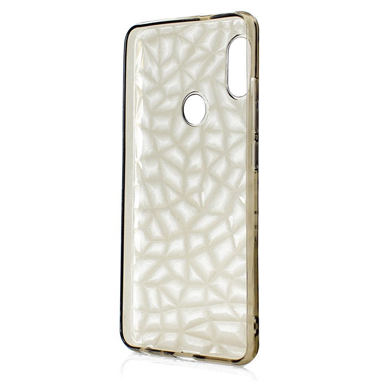 3D Diamond Grain Soft TPU Shell for Xiaomi Redmi Note 5 Pro (Dual Camera) / Redmi Note 5 (China) - Grey-6