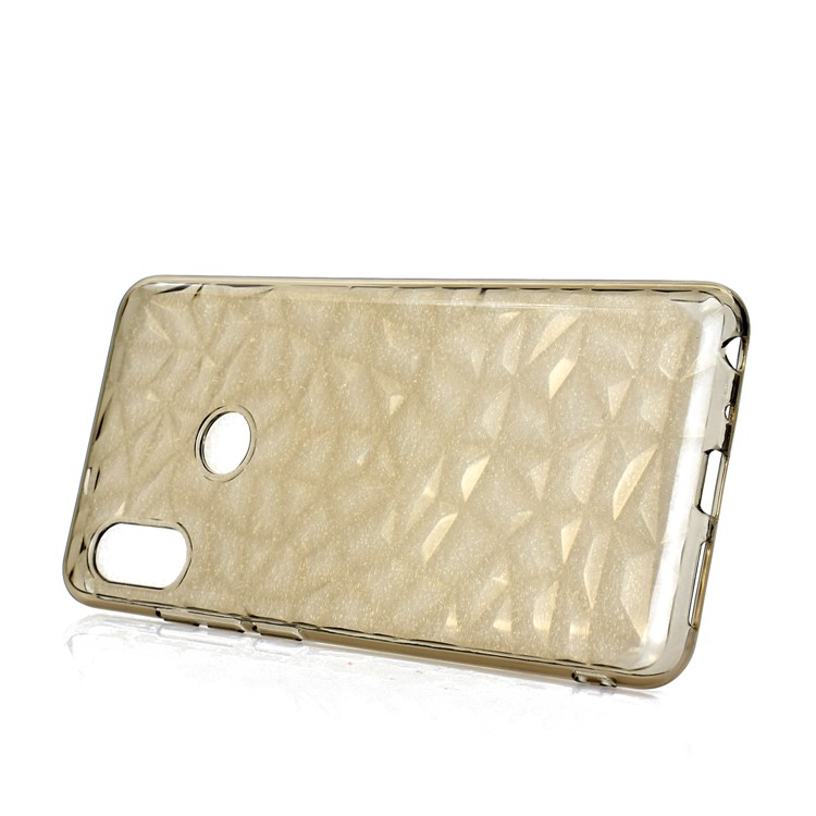 3D Diamond Grain Soft TPU Shell for Xiaomi Redmi Note 5 Pro (Dual Camera) / Redmi Note 5 (China) - Grey-7