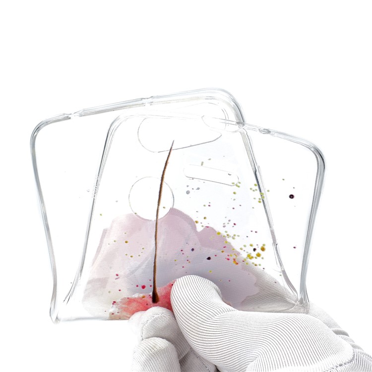 Pattern Printing Soft TPU Mobile Phone Cover for Xiaomi Redmi 6 (Dual Camera: 12MP+5MP) - Flower-5