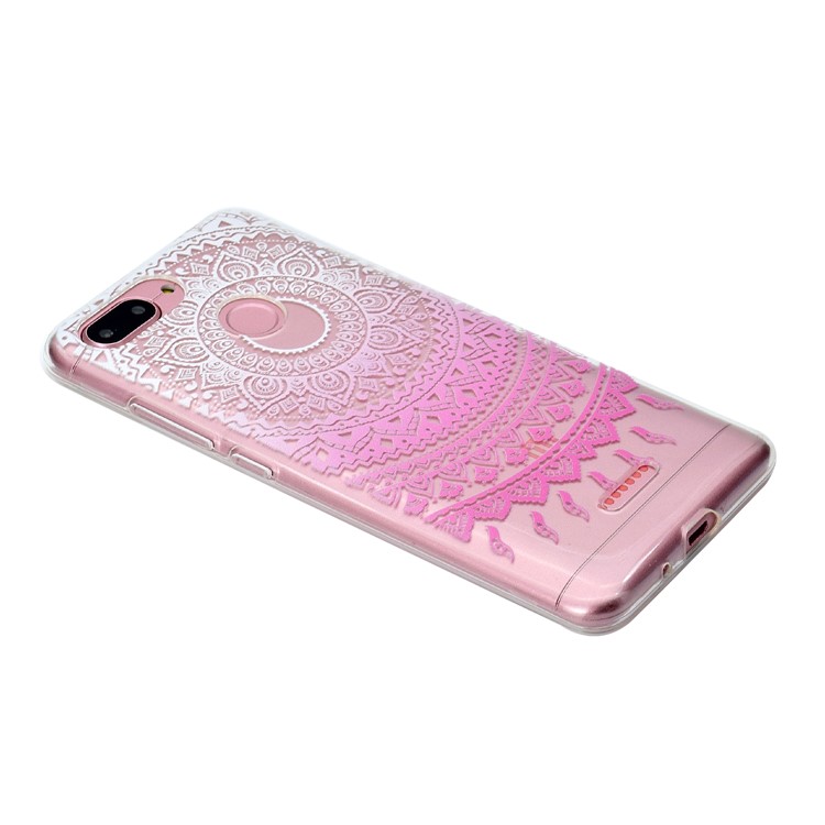 Pattern Printing Soft TPU Mobile Phone Shell for Xiaomi Redmi 6 (Dual Camera: 12MP+5MP) - Ethnic Style Pattern-3