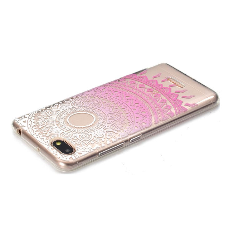 Pattern Printing Soft TPU Protection Case for Xiaomi Redmi 6A (Single 12MP Rear Camera) - Ethnic Style Pattern-4