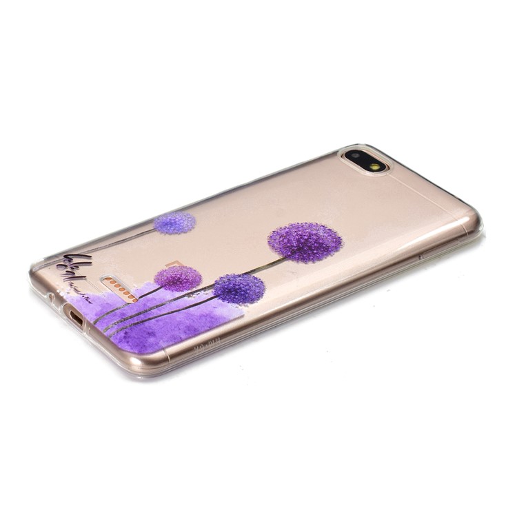 Pattern Printing TPU Back Shell for Xiaomi Redmi 6A (Single 12MP Rear Camera) - Dandelions-3