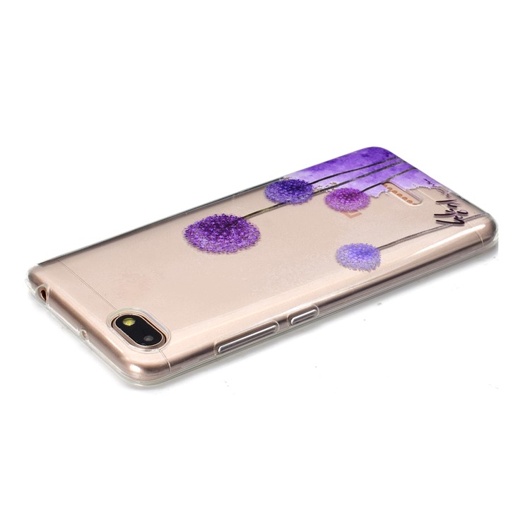 Pattern Printing TPU Back Shell for Xiaomi Redmi 6A (Single 12MP Rear Camera) - Dandelions-4