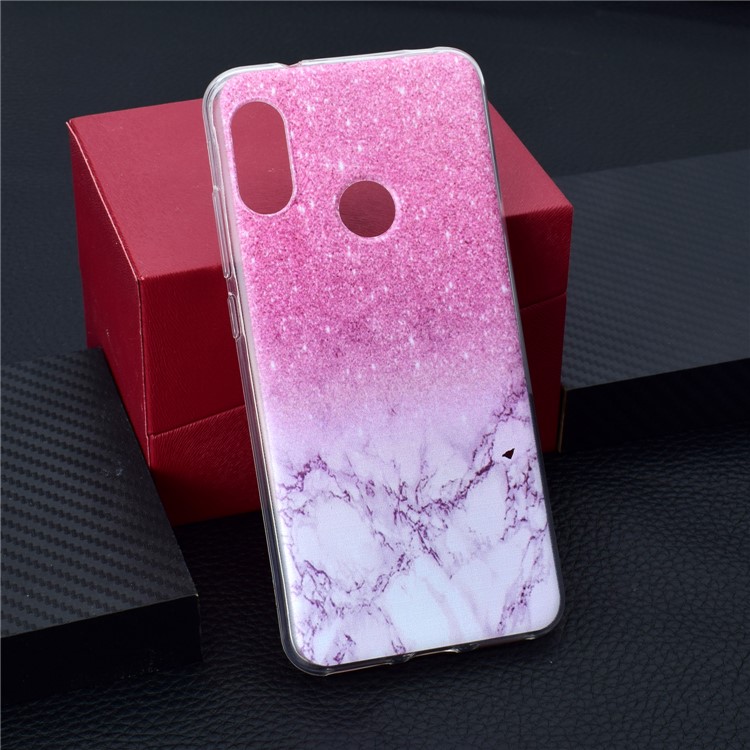 Pattern Printing TPU Case for Xiaomi Mi A2 Lite / Redmi 6 Pro - Marble Texture-1