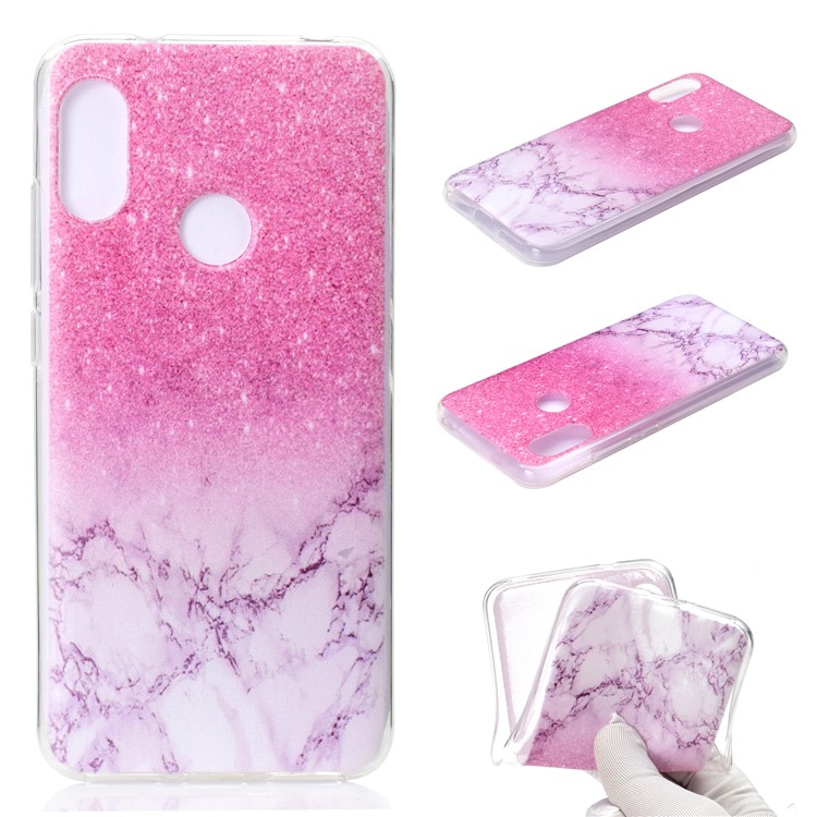 Pattern Printing TPU Case for Xiaomi Mi A2 Lite / Redmi 6 Pro - Marble Texture-2
