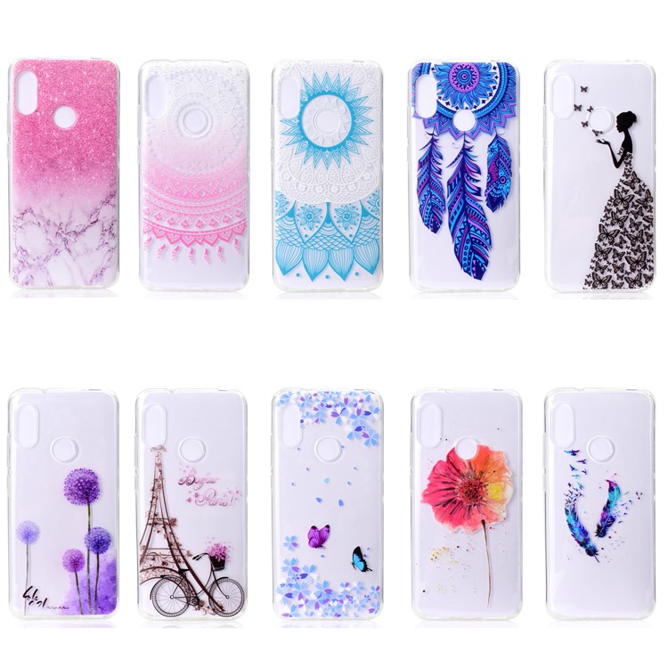 Pattern Printing TPU Case for Xiaomi Mi A2 Lite / Redmi 6 Pro - Marble Texture-7