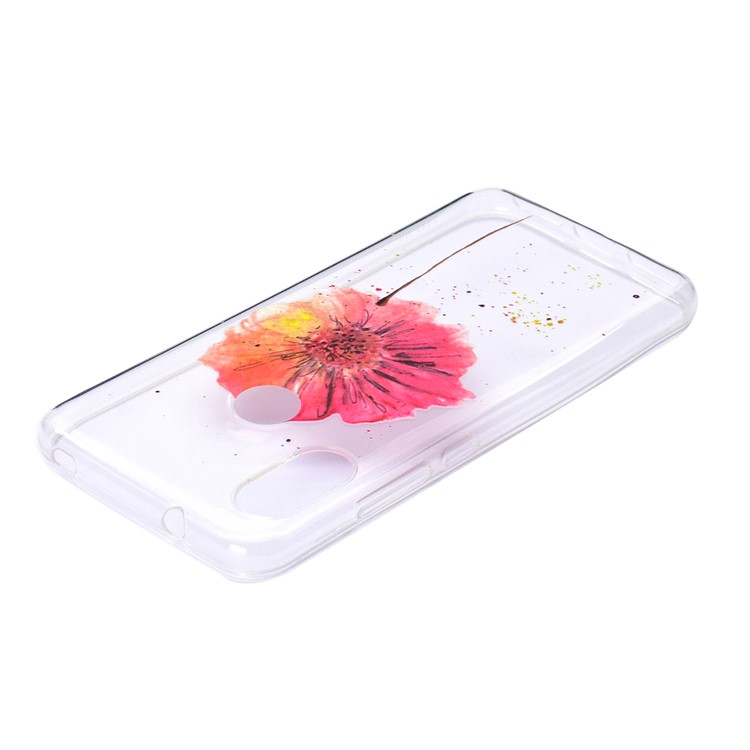 Pattern Printing TPU Cover for Xiaomi Mi A2 Lite / Redmi 6 Pro - Vivid Flower-5