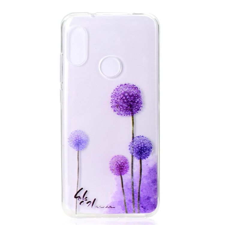 Pattern Printing TPU Protection Case for Xiaomi Mi A2 Lite / Redmi 6 Pro - Dandelion Pattern-3