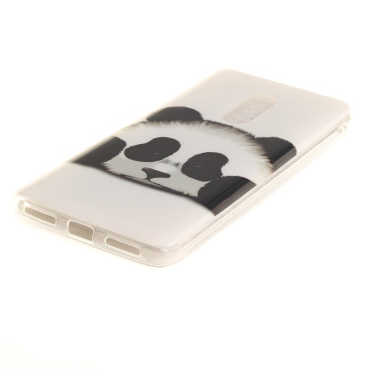 Soft TPU IMD Patterned Cover for Xiaomi Redmi Note 4 - Panda-3