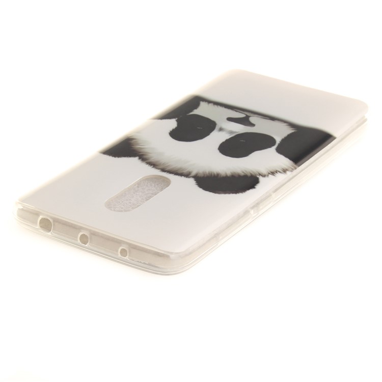 Soft TPU IMD Patterned Cover for Xiaomi Redmi Note 4 - Panda-4