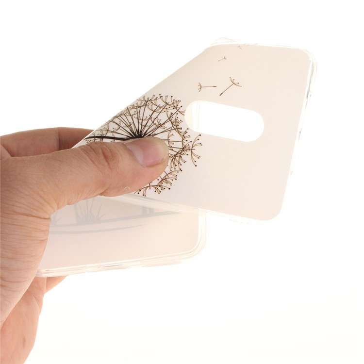 Vivid IMD Patterned Soft TPU Gel Back Cover for Xiaomi Redmi Note 4 - Lovers and Dandelion-6
