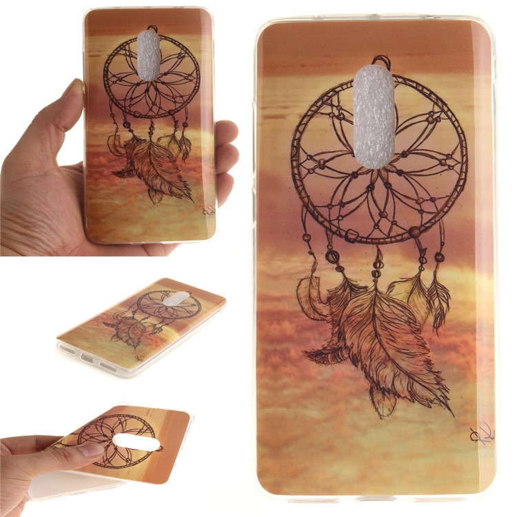 For Xiaomi Redmi Note 4 IMD Patterned Soft TPU Cover - Dream Catcher-1
