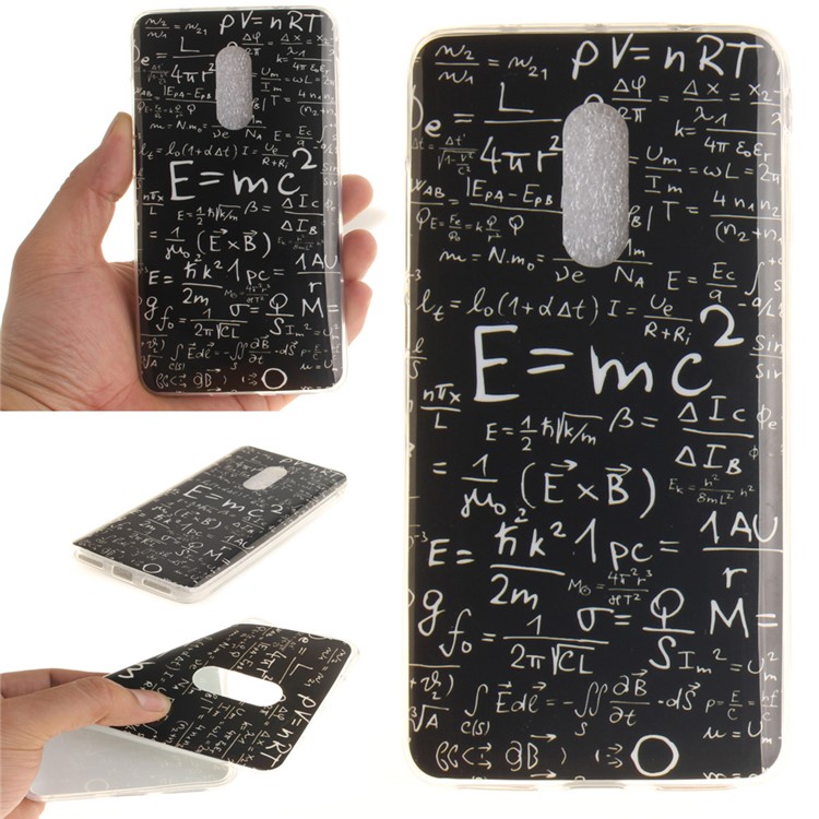 For Xiaomi Redmi Note 4 IMD Patterned Soft TPU Back Cover - Formula-1