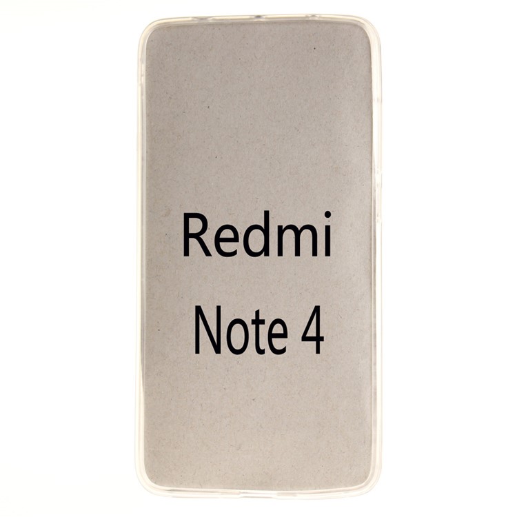 For Xiaomi Redmi Note 4 IMD Patterned Soft TPU Back Cover - Formula-7