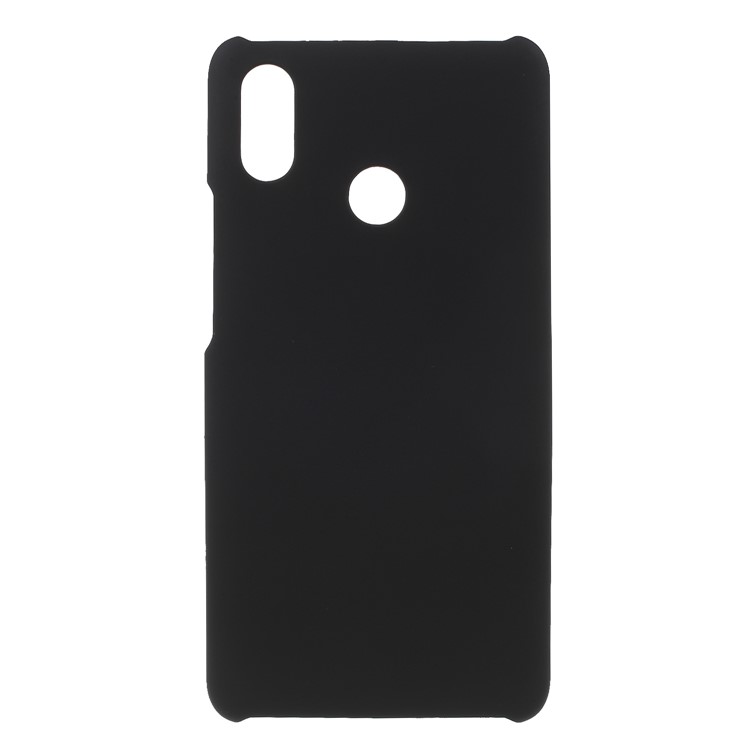 Rubberized PC Hard Cover for Xiaomi Mi Max 3 - Black-1
