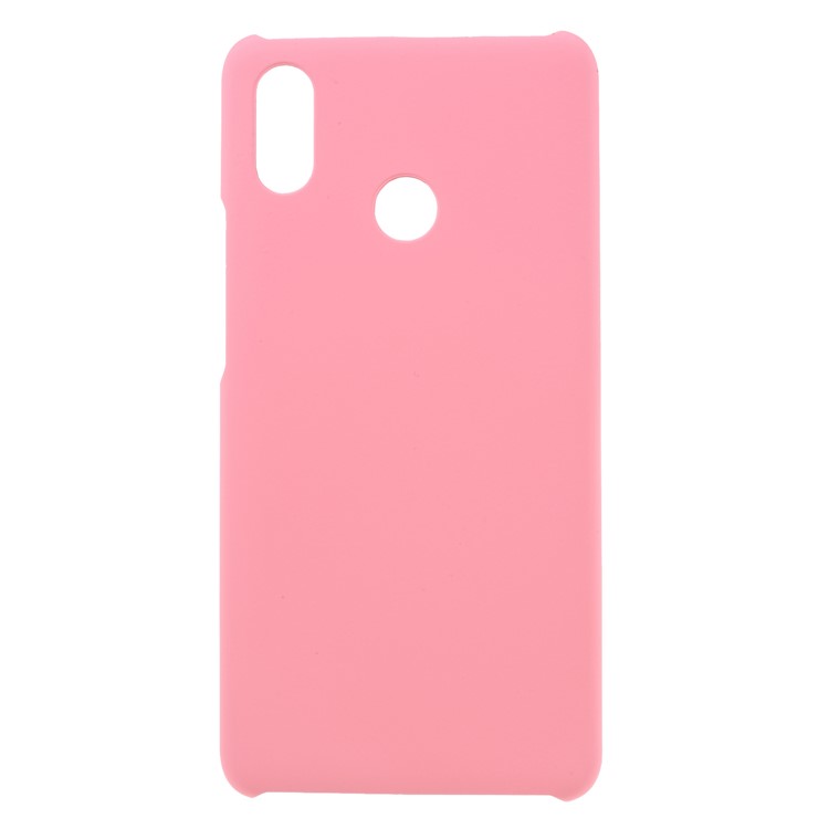 Rubberized PC Hard Mobile Phone Case for Xiaomi Mi Max 3 - Pink-1
