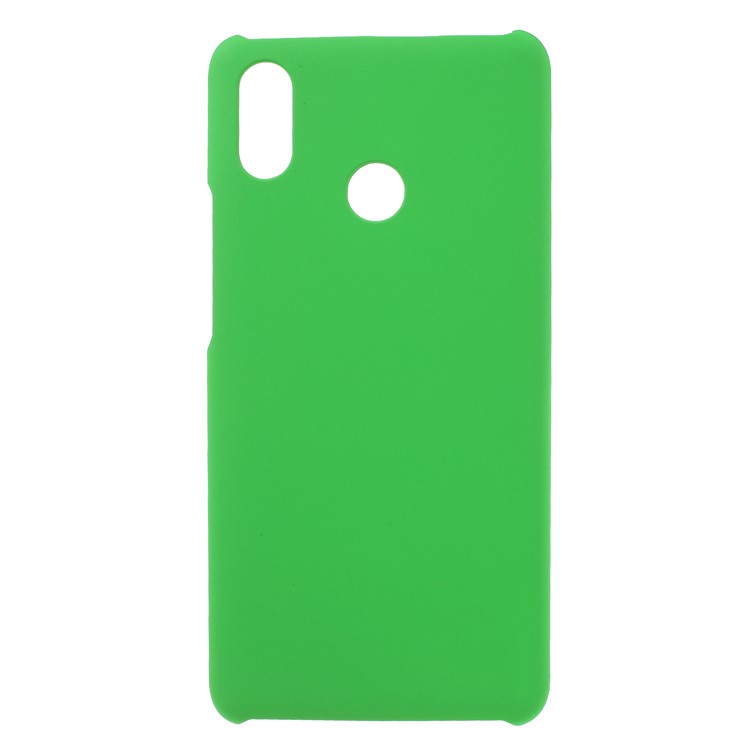 Rubberized PC Hard Cell Phone Shell for Xiaomi Mi Max 3 - Green-1