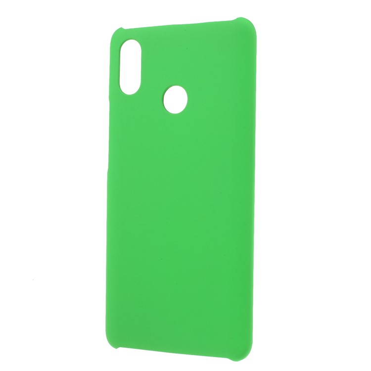 Rubberized PC Hard Cell Phone Shell for Xiaomi Mi Max 3 - Green-2