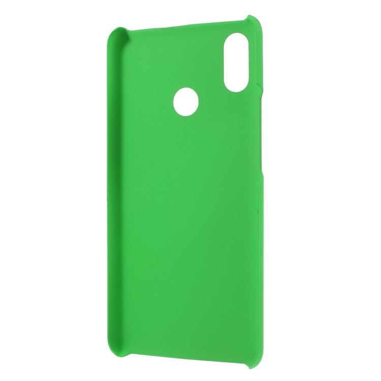 Rubberized PC Hard Cell Phone Shell for Xiaomi Mi Max 3 - Green-3