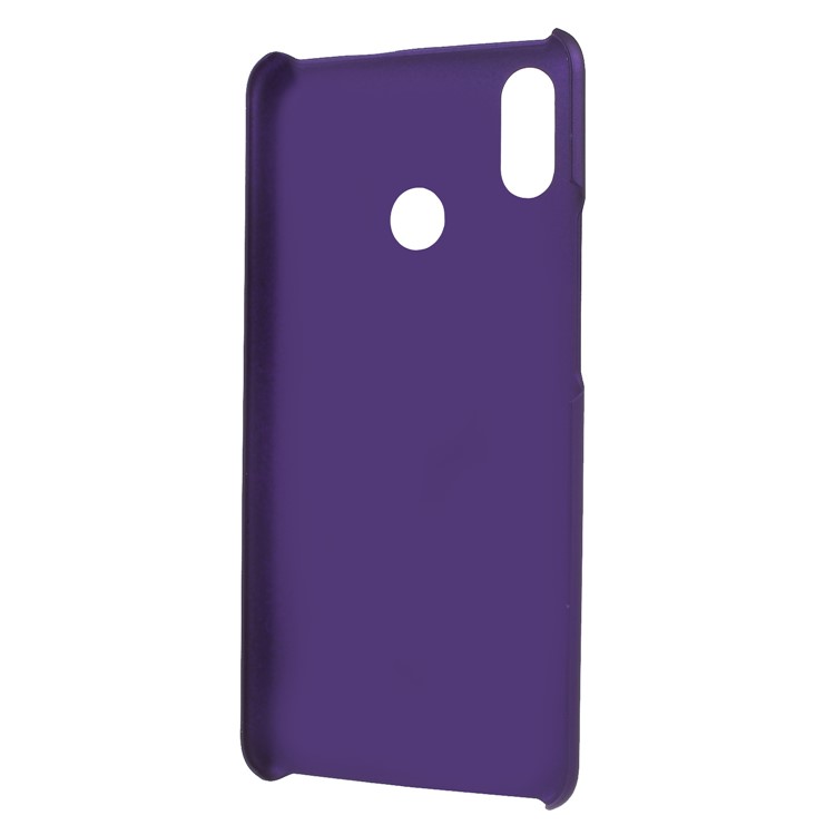 Rubberized Plastic Hard Back Shell for Xiaomi Mi Max 3 - Purple-3