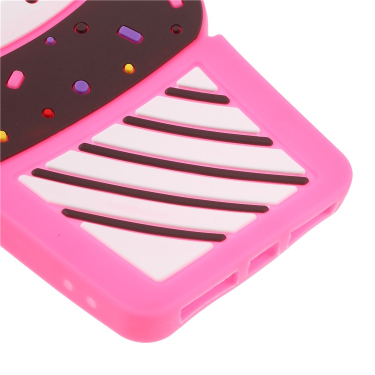 3D Cherry Ice Cream Silicone Back Case for Xiaomi Redmi S2 / Y2 - Rose-5
