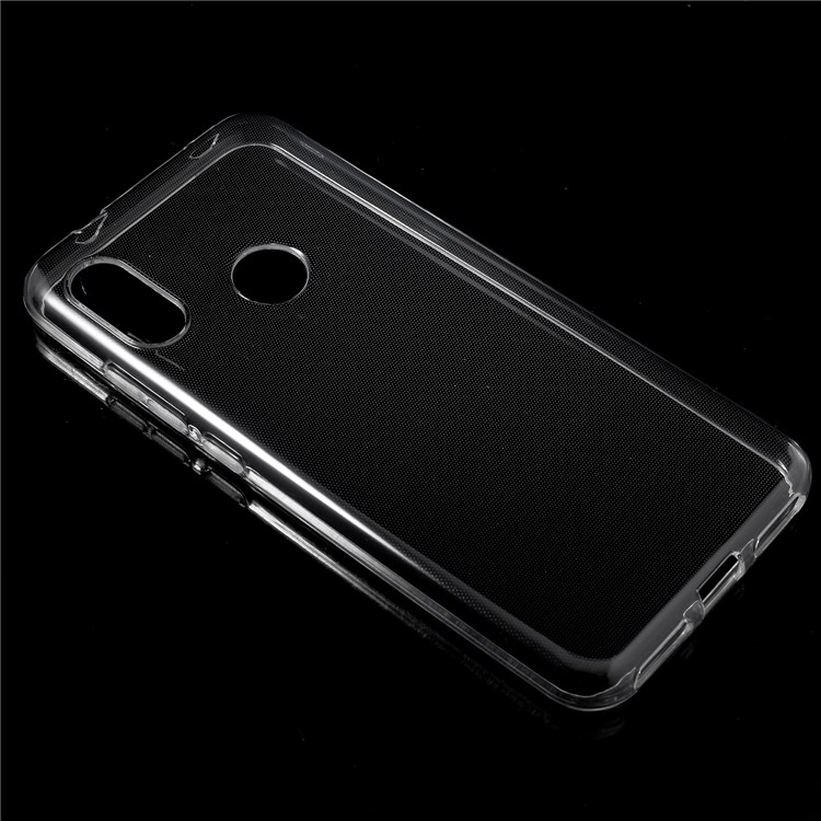 10pcs/defina Clear TPU Celular Casos Com Interno Não Deslizante Para Xiaomi Mi A2 Lite / Redmi 6 Pro