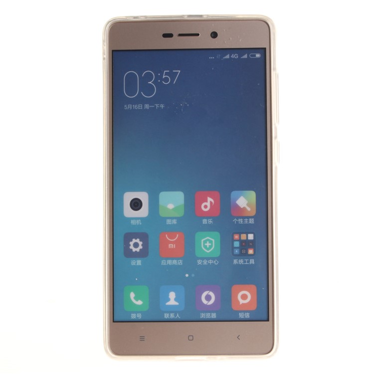 IMD TPU Soft Back Cover for Xiaomi Redmi 3x - Lovers and Dandelion-3