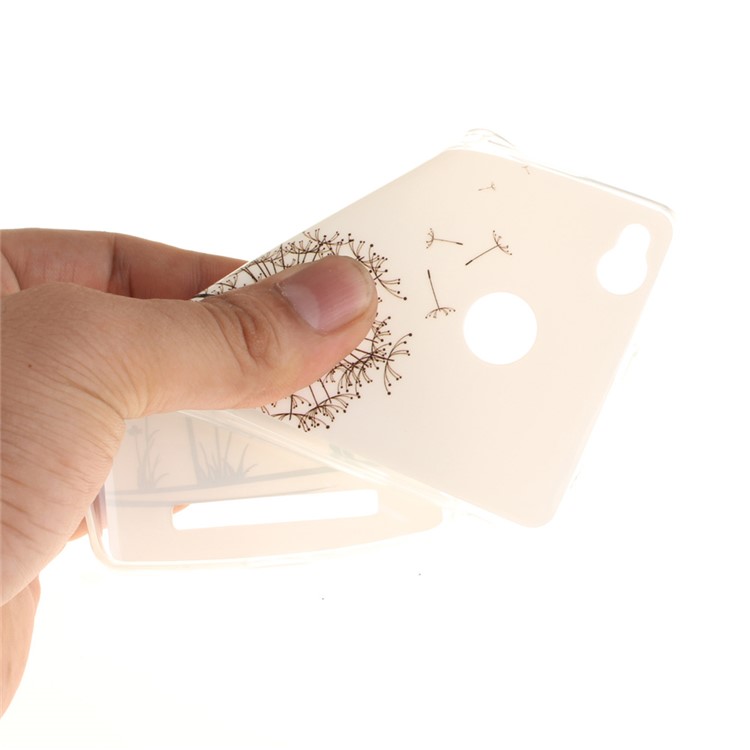 IMD TPU Soft Back Cover for Xiaomi Redmi 3x - Lovers and Dandelion-7