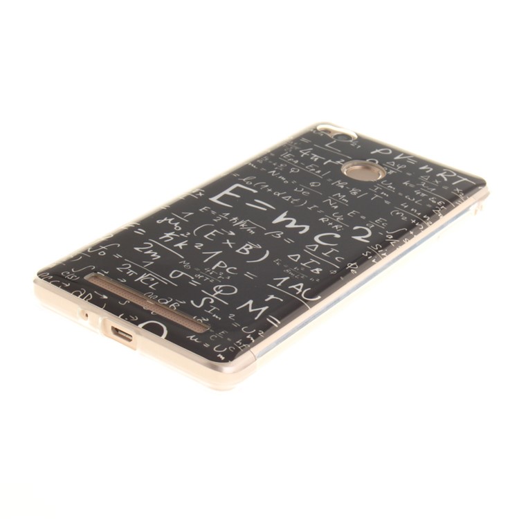 TPU Gel Cover Soft IMD Case for Xiaomi Redmi 3x - Formula-4