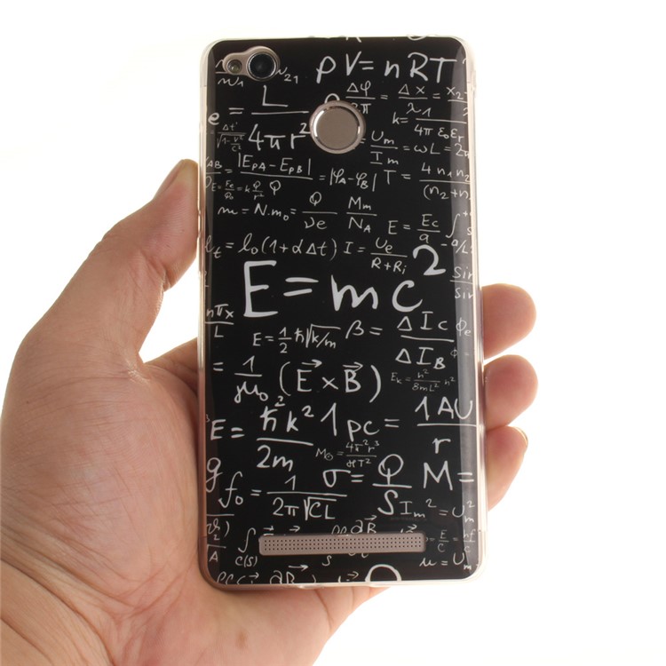 TPU Gel Cover Soft IMD Case for Xiaomi Redmi 3x - Formula-6