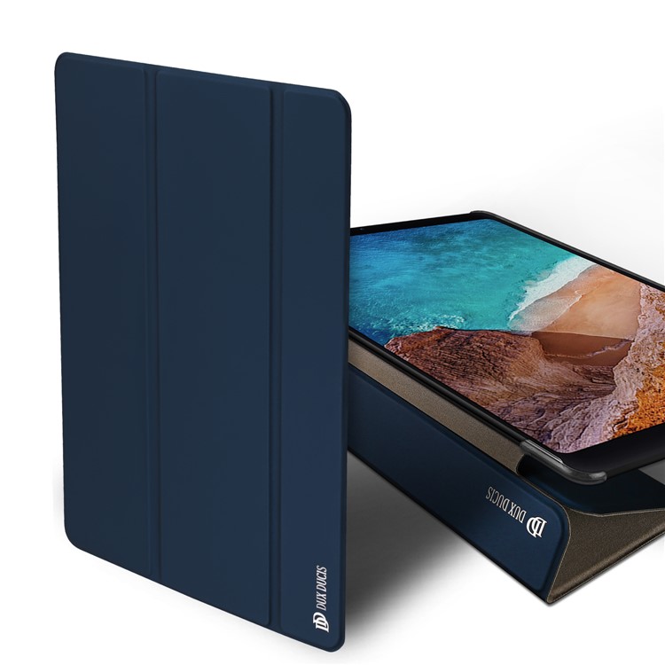 

DUX DUCIS Skin Pro Series Tri-fold Stand Smart Leather Tablet Shell for Xiaomi Mi Pad 4 - Dark Blue, Mi Pad 4