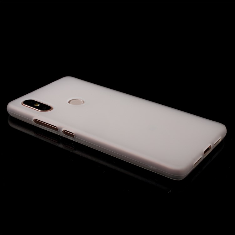 Double-sided Matte TPU Case for Xiaomi Mi 8 SE (5.88-inch) - White-3