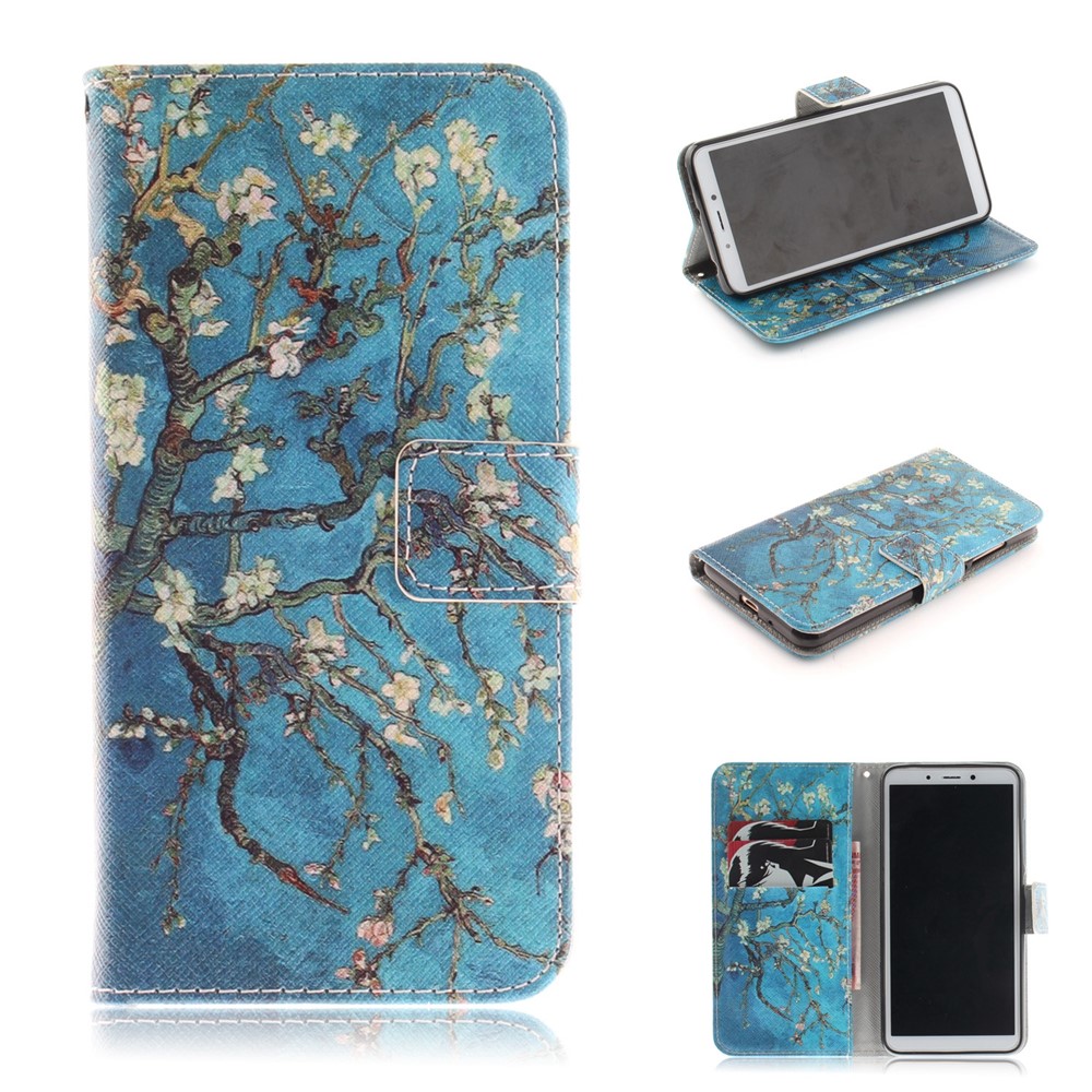 Portafogli In Similpelle Con Custodia In Similpelle Per Xiaomi Redmi 6 - Wintersweet-1