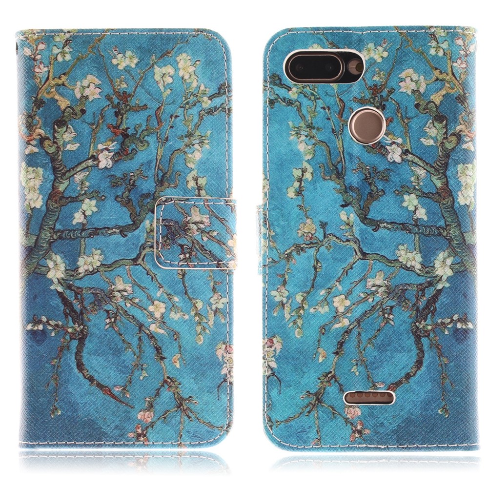 Portafogli In Similpelle Con Custodia In Similpelle Per Xiaomi Redmi 6 - Wintersweet-2